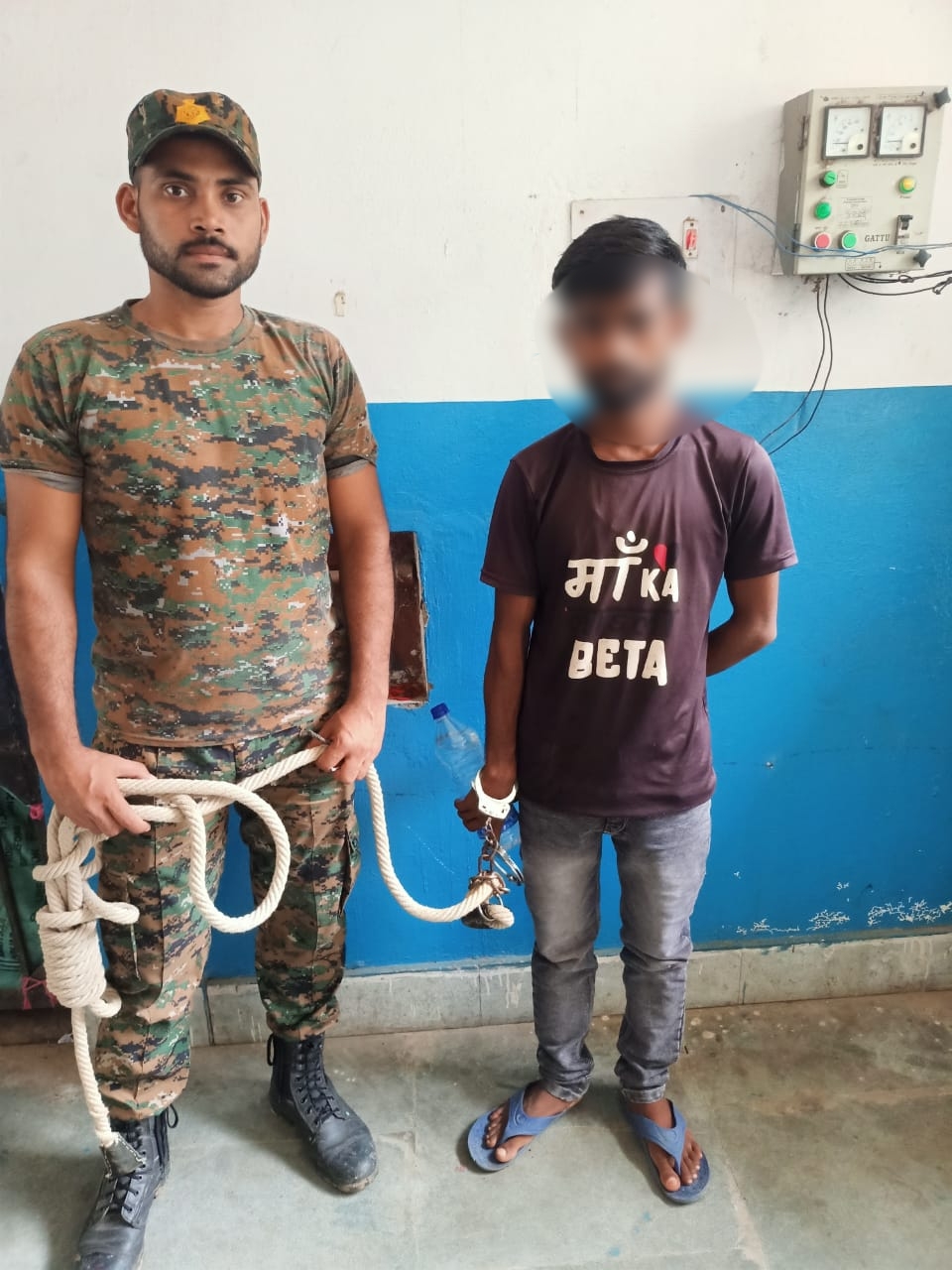 कोईलवर मे चोरी बाइक के साथ युवक गिरफ्तार जेल।