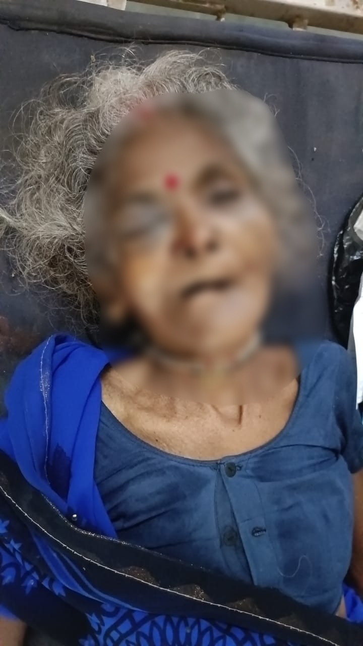 प्राथमिक स्वास्थ्य केंद्र  कोईलवर में अज्ञात बुजुर्ग महिला की मौत।