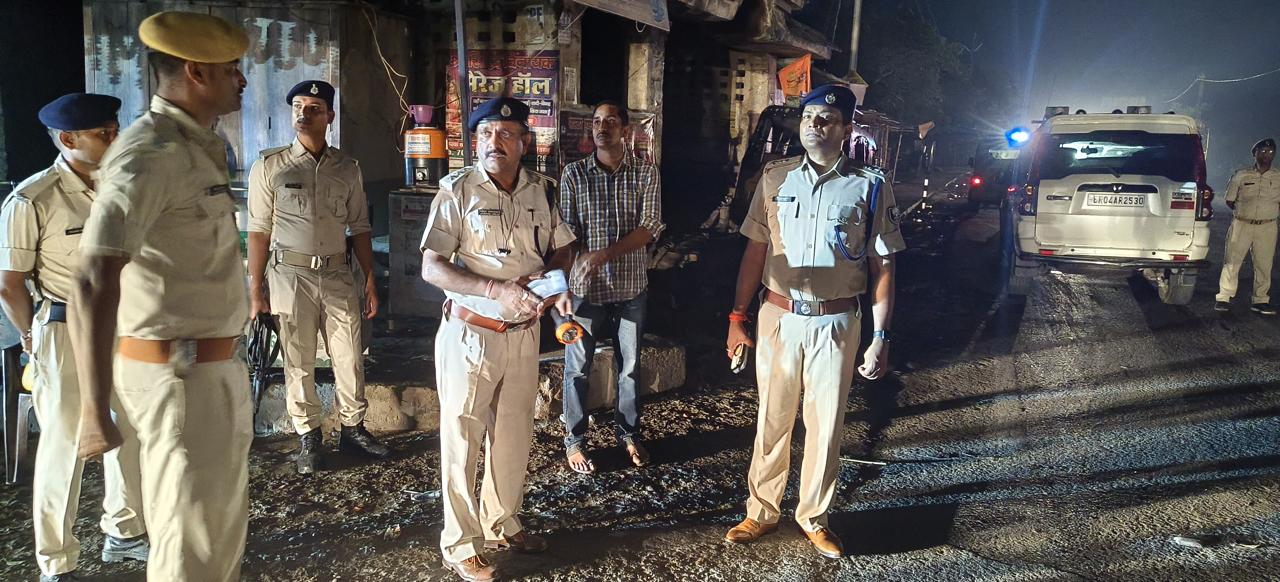 पुलिस अधीक्षक,सारण ने भेल्दी थाना का किया गया औचक निरीक्षण ।