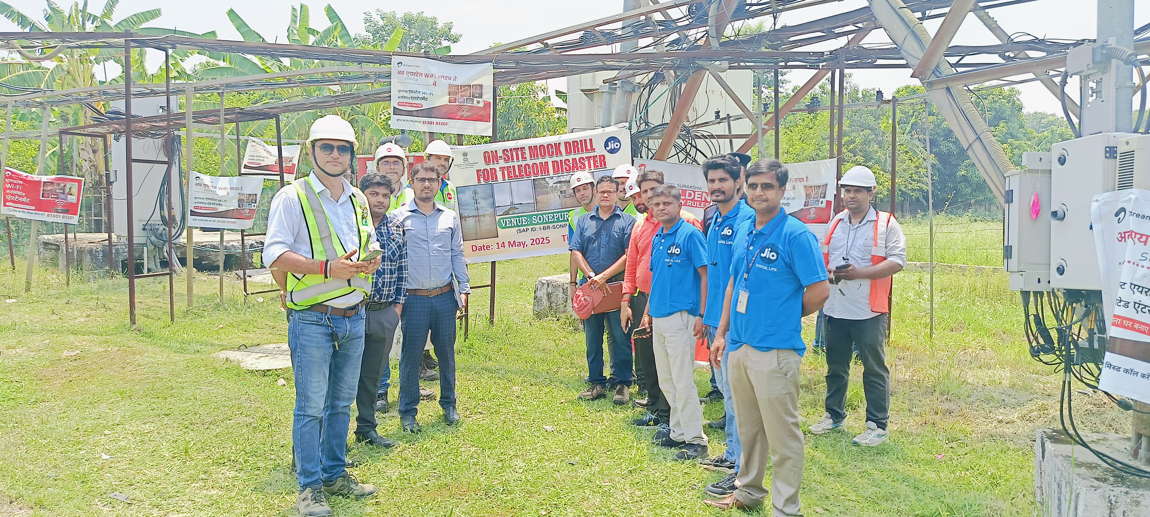 दूरसंचार विभाग ने सोनपुर में आपदा प्रबंधन के लिए दूरसंचार तत्परता का मॉक ड्रिल का आयोजन।
