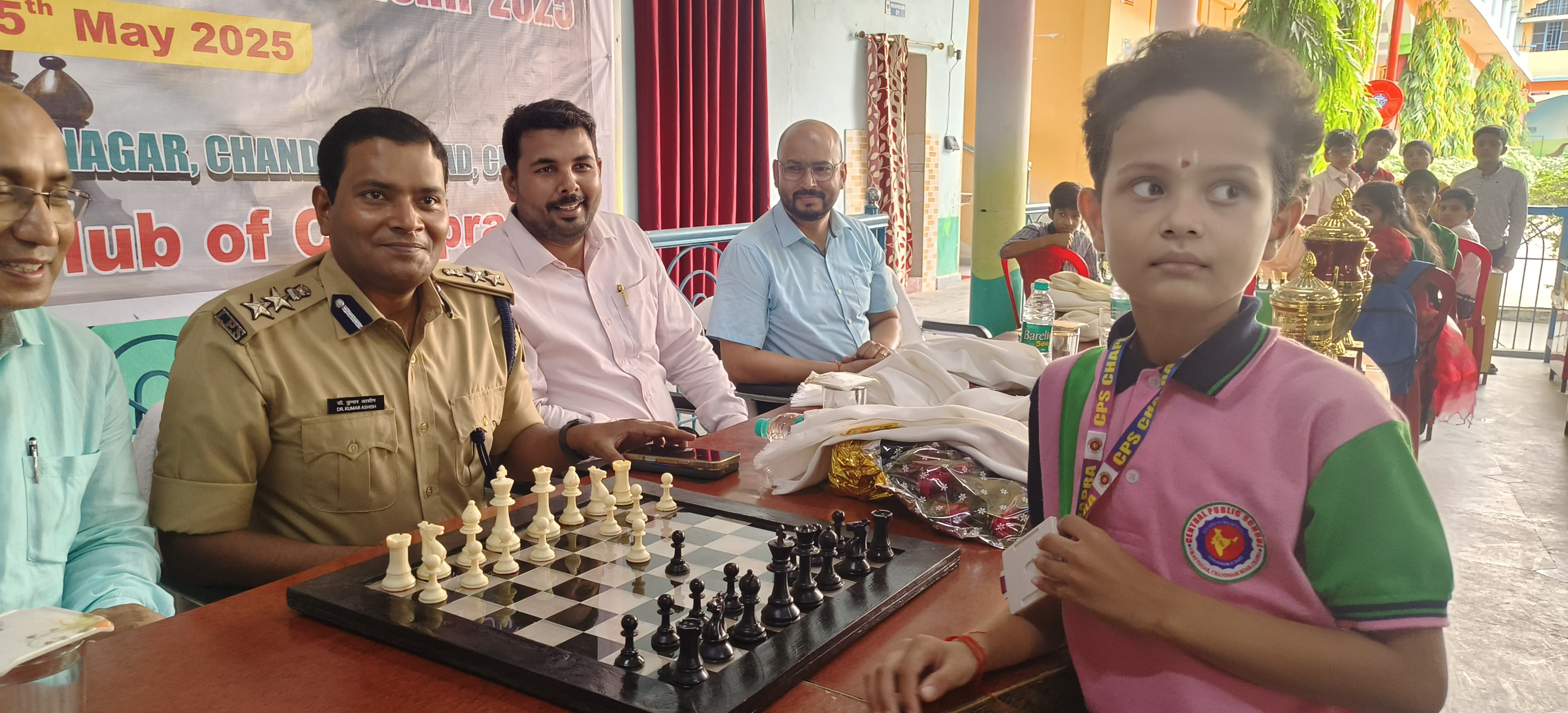 पुलिस अधीक्षक, सारण ने किया "32वीं सारण जिला शतरंज प्रतियोगिता 2025" का उद्घाटन।